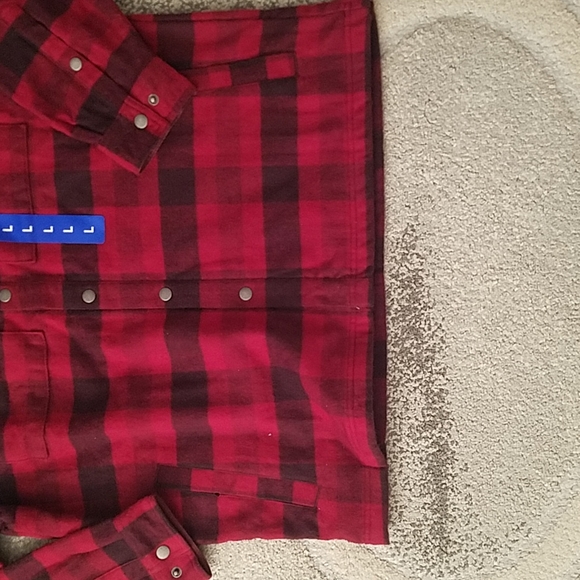 Columbia Buffalo Plaid Shirt Jacket - Picture 3 of 12
